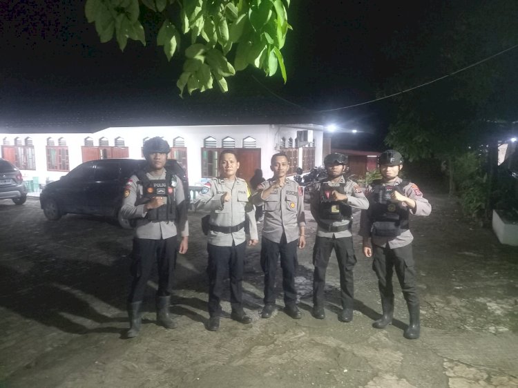 Polsek Maulafa Kerahkan 41 Personel, Amankan Shalat Tarawih dan Bazar Takjil Selama Ramadhan 1447 H.