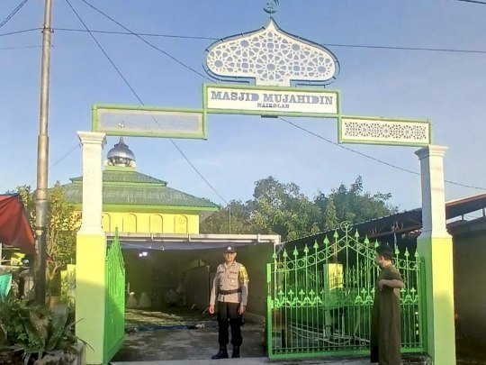 Polsek Maulafa Siaga di Lima Lokasi,  Pastikan Umat Muslim Shalat Ied dengan Aman.