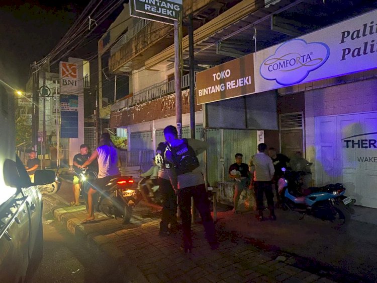 Patroli Intensif Satsamapta Polresta, Cegah Balap Liar dan Jaga Kamtibmas Kota Kupang.