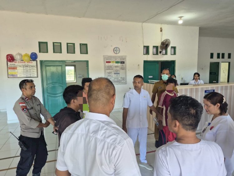 Respons Cepat Piket Polsek Maulafa, Amankan ODGJ yang Resahkan Warga di SPBU Oepura.