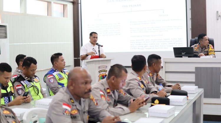 Latpra Ops Semana Santa Turangga 2026, Polresta Kupang Kota Siapkan Pengamanan Humanis Jelang Paskah.