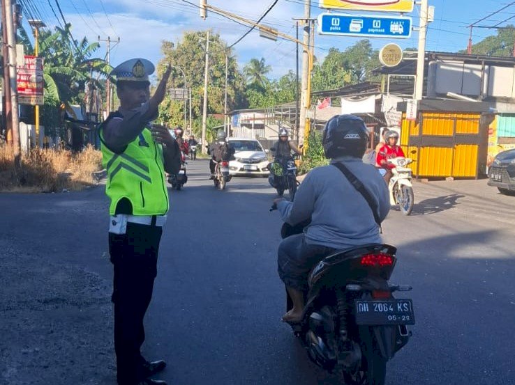 Unit Lantas Polsek Kota Raja Tingkatkan Disiplin Pengendara, Cegah Kecelakaan Lalu Lintas.