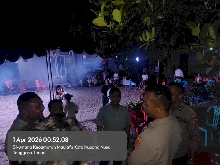Cegah Gangguan Kamtibmas, Polsek Maulafa Intensifkan Patroli Lampu Biru dan Tertibkan Pesta Wisuda Larut Malam.