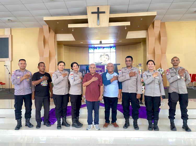 Sasar Tokoh Agama, Satbinmas Polresta Kupang Kota Perkuat Upaya Preemtif Jelang Paskah 2026.