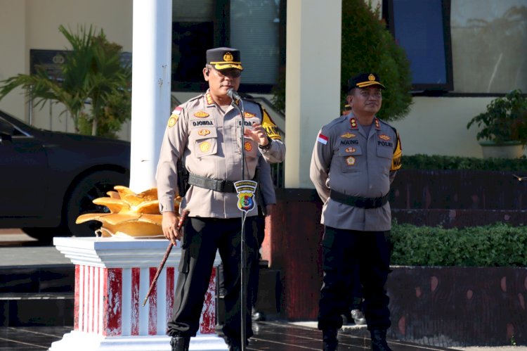 Kapolresta Kupang Kota Tekankan “Panca Siap” dalam Apel Pagi, Dorong Profesionalitas dan Pelayanan Prima.