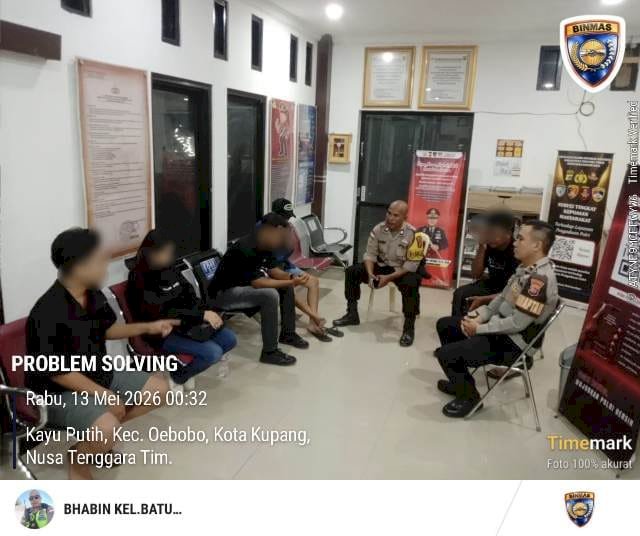 Dipicu Cemburu, Polresta Kupang Kota Respons Cepat Perkelahian di Batuplat.