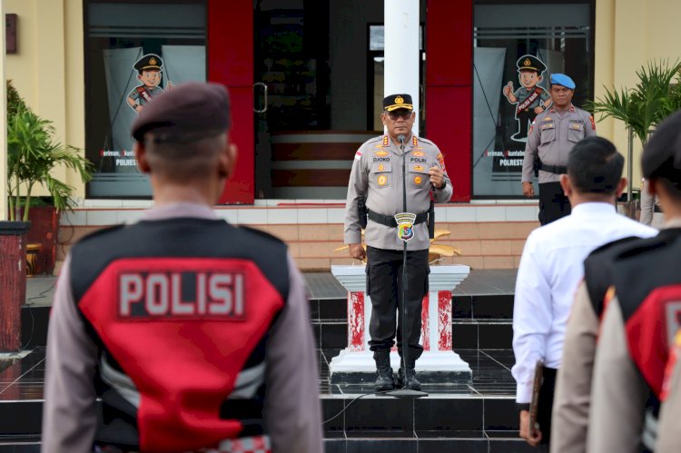 Polresta Kupang Kota Perkuat Komitmen Pelayanan Bersih dan Profesional Kepada Masyarakat