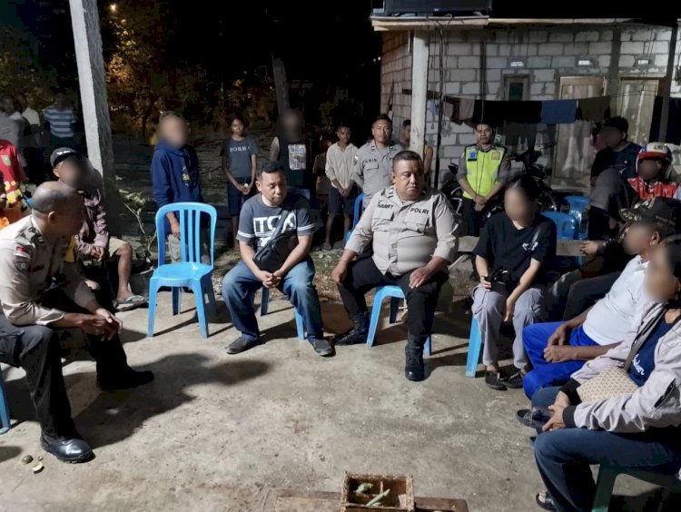 Respon Cepat Aduan Warga, Polsek Alak Amankan Bayi 7 Bulan yang Dianiaya Ayah Kandung di Naioni.