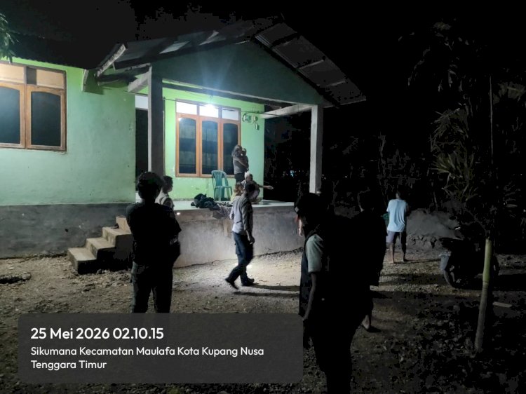 Jaga Kondusifitas, Polsek Maulafa Patroli Dini Hari di Sejumlah Lokasi dan Tangani Laporan Keributan Akibat Miras.