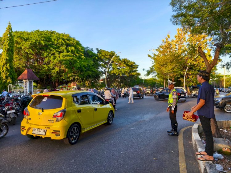 Polresta Kupang Kota Kerahkan 239 Personel, Amankan Salat Idul Adha 1447 H di 27 Lokasi.