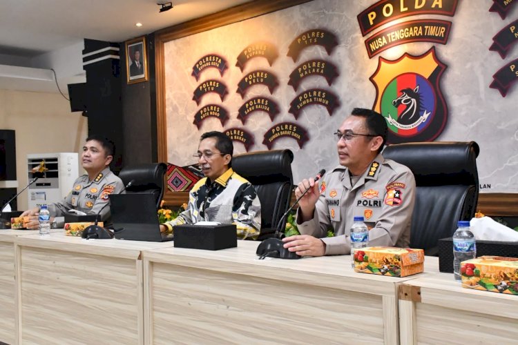 Kapolda NTT Terima Tim Puslitbang Polri, Teliti Optimalisasi Almatsus Dalmas dan Peran Polri dalam Ketahanan Pangan.
