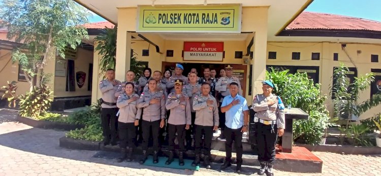 Polsek Kota Raja Terima Supervisi Polresta Kupang Kota, Perkuat Akuntabilitas dan Kualitas Pelayanan.