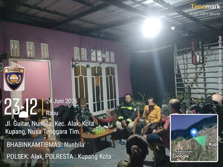 ADR Bhabinkamtibmas Nunhila Berhasil Redam Konflik Antarwarga