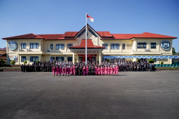 Polresta Kupang Kota Peringati Hari Bhayangkara ke-80, Teguhkan Komitmen Pengabdian untuk Masyarakat.