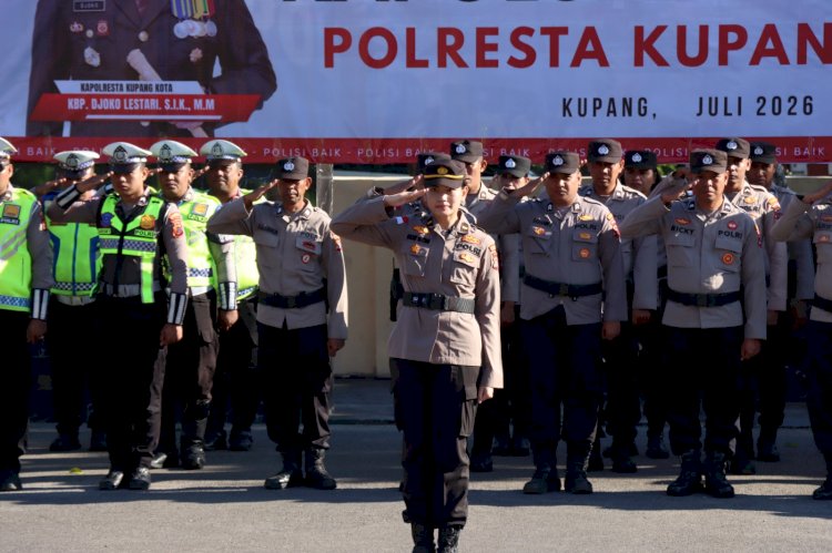 Sertijab Kapolsek Maulafa, Kapolresta Kupang Kota Tekankan Profesionalisme dan Pelayanan Prima kepada Masyarakat.