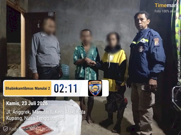 Pengaruh Miras Berujung KDRT: Suami di Manulai II Minta Maaf usai Dipolisikan Istri.
