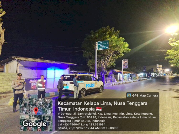 Patroli Dialogis Polresta Kupang Kota Jaga Kamtibmas, Kapolresta: Kehadiran Polisi Beri Rasa Aman bagi Masyarakat.