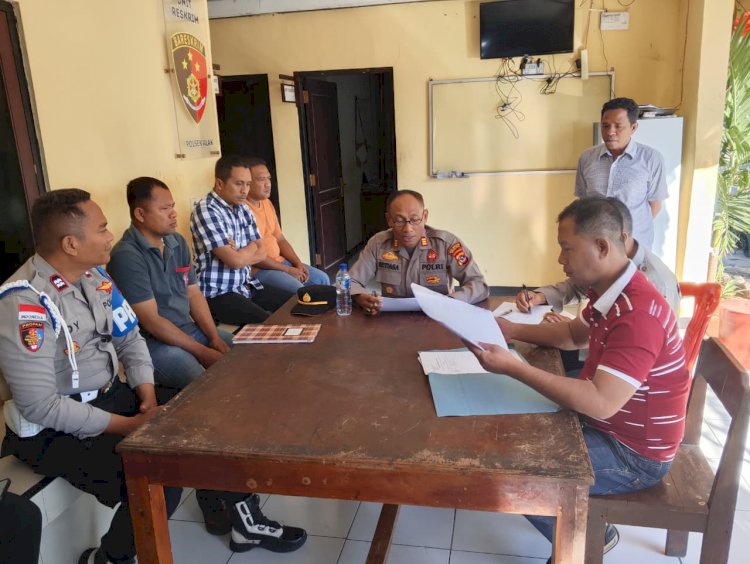 Kapolsek Alak Pimpin Gelar Perkara Kasus Pengeroyokan, Tegaskan Penanganan Profesional dan Sesuai Prosedur Hukum.