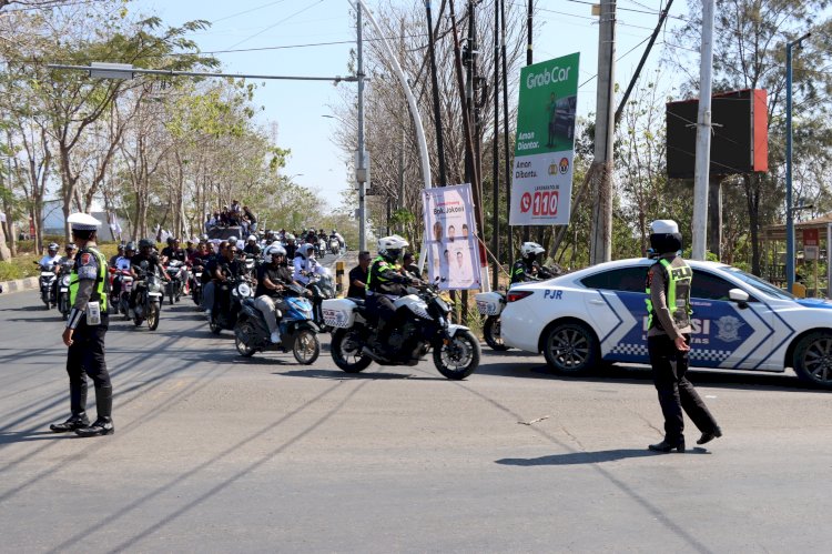 Polresta Kupang Kota Pastikan Pengamanan Kunjungan Presiden ke-7 RI Berjalan Aman dan Lancar