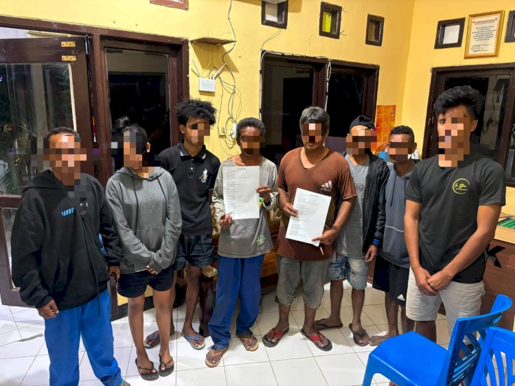 Kesalahpahaman Berujung Bentrok, Polsek Alak Mediasi Hingga Dua Kelompok Warga di Manulai II Berdamai.