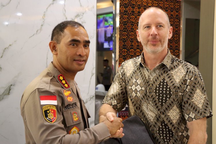Perkuat Keamanan Perbatasan, Polda NTT Gelar Trilateral Meeting Bersama Kepolisian Australia dan Timor-Leste.