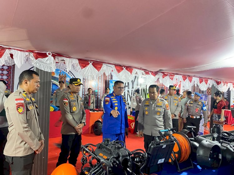 Pameran Pembangunan 2026 Digelar, Polresta Kupang Kota Kerahkan Personel Pengamanan.