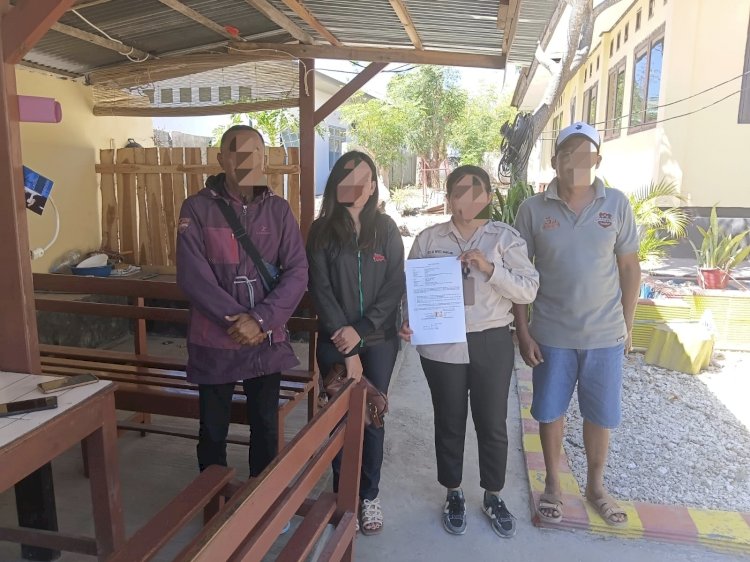 Piket SPKT Polsek Alak Fasilitasi Penyelesaian Kasus Penghinaan Secara Kekeluargaan