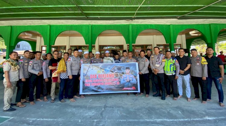 Umat Islam Polresta Kupang Kota Gelar Doa Bersama, Doakan Korban Gempa Flores.