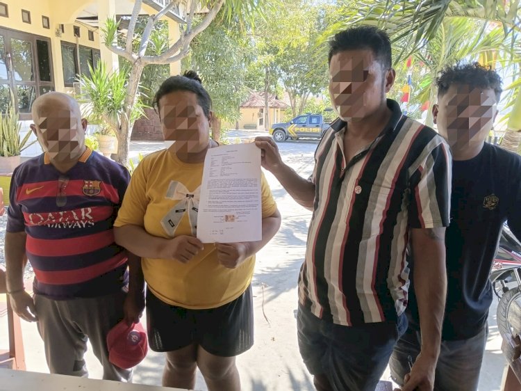 Sepakat Damai, Kasus Penggelapan Motor Diselesaikan Secara Restorative Justice oleh Polsek Alak.