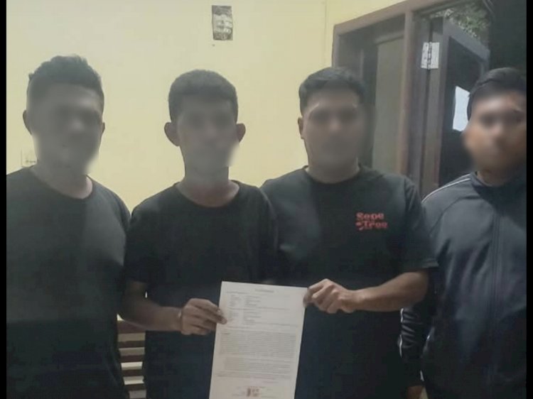 Polsek Kota Lama Kedepankan Penyelesaian Humanis, Perselisihan Warga Berakhir Damai.