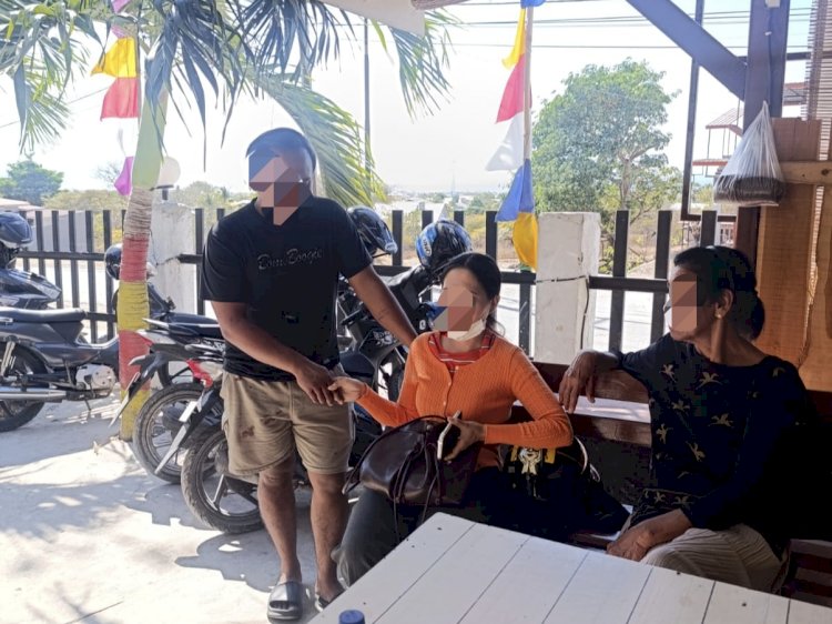 Kedepankan Mediasi, Piket SPKT Polsek Alak Selesaikan Perselisihan Keluarga Secara Damai.