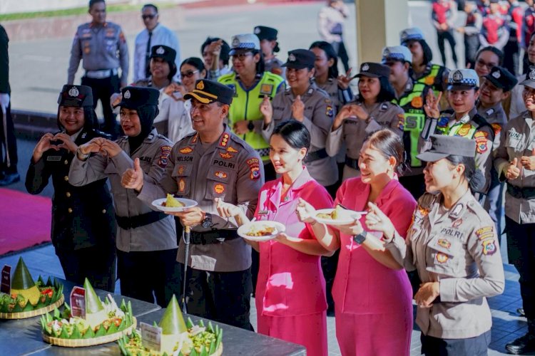 Hari Jadi ke-78 Polwan RI, Kapolresta Kupang Kota: Jadilah Polwan Tangguh dan Humanis.
