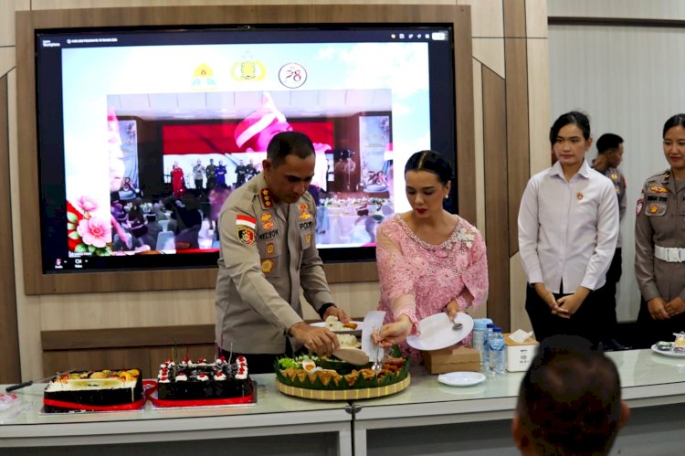 Syukuran Hari Jadi ke-78 Polwan RI, Kapolresta Kupang Kota Dorong Polwan Semakin Profesional dan Berprestasi.