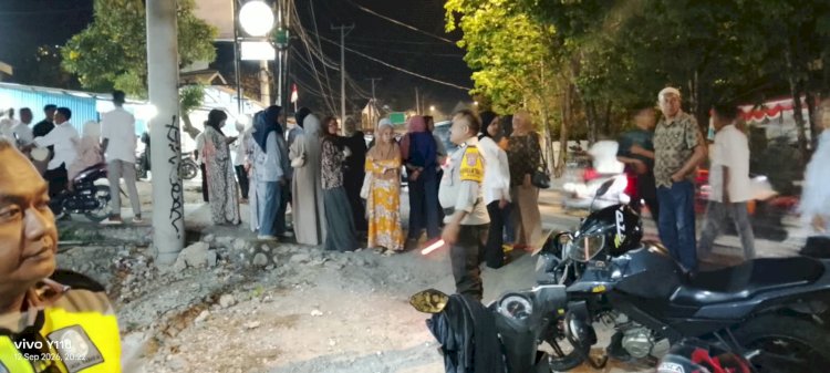 Bhabinkamtibmas Hadir, Maulid Nabi di Namosain Berlangsung Aman dan Khidmat.
