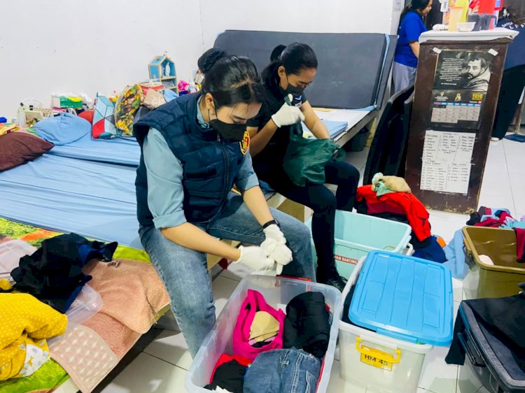 Sinergi Jaga Keamanan, Penyidik PPA Polresta Kupang Kota Ikut Razia di Lapas Perempuan.