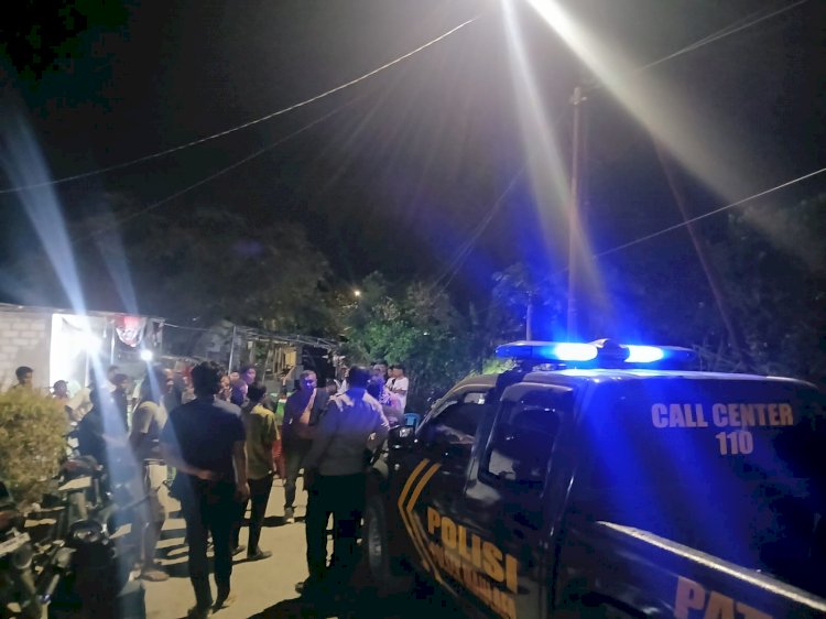Antisipasi Gangguan Kamtibmas, Polsek Maulafa Gelar Patroli Dini Hari : Hentikan Musik Pesta Ganggu Istirahat Warga di Bello.