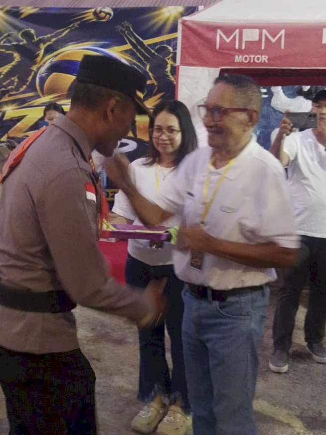 Kapolsek Alak Hadiri Pembukaan Zoar Cup II, Dorong Sportivitas dan Persaudaraan Lewat Olahraga.