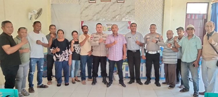 Jumat Curhat Polresta Kupang Kota Serap Aspirasi Warga Penkase Oeleta, Bahas Kamtibmas dan Pelayanan Polri.