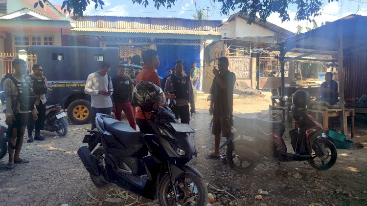 Polsek Kota Raja Bubarkan Dugaan Aktivitas Judi di Pasar Inpres Naikoten Satu, Warga Diminta Aktif Melapor.