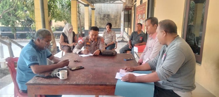 Kapolsek Alak Pimpin Anev Kasus Pencurian Kursi Sofa di Manutapen, Reskrim Perkuat Langkah Penanganan.