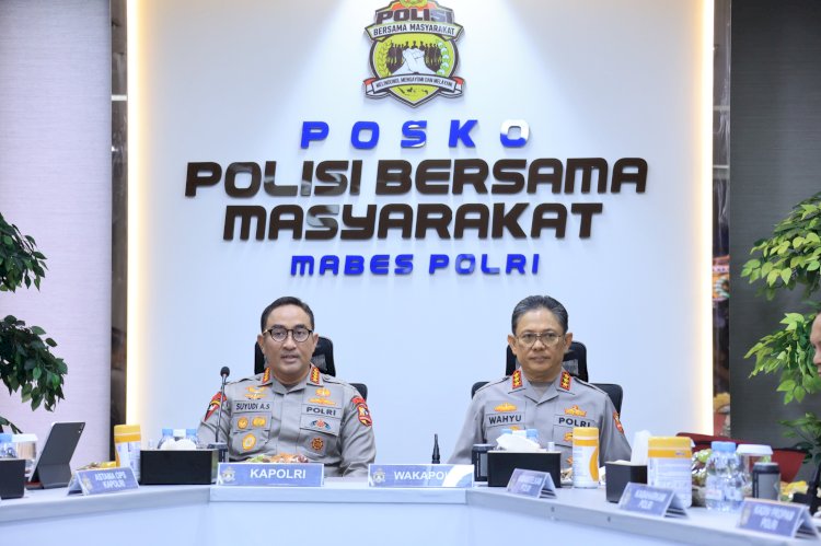 Polri Resmikan Logo dan Posko Polisi Bersama Masyarakat, Perkuat Arah Pelayanan Publik.