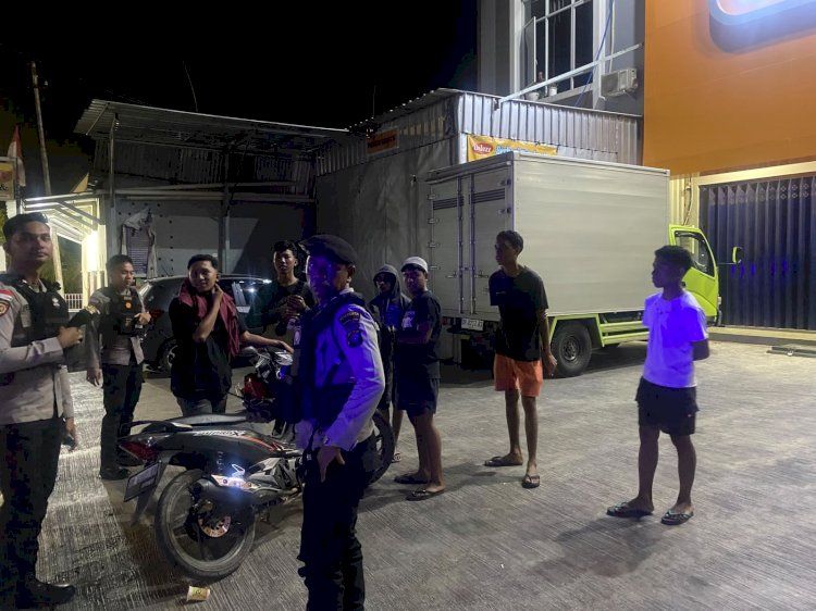 Ciptakan Rasa Aman, Sat Samapta Polresta Kupang Kota Intensifkan Patroli Lampu Biru.