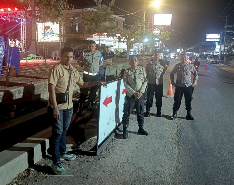 Polsek Maulafa Amankan Tiga Kegiatan Sekaligus di Wilayah Hukumnya, Kapolsek: Semua Berjalan Aman dan Kondusif.