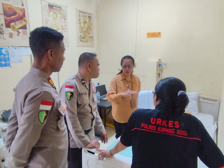 Rekredensialing oleh BPJS, Klinik Pratama Polresta Kupang Kota Tingkatkan Kualitas Pelayanan Kesehatan.