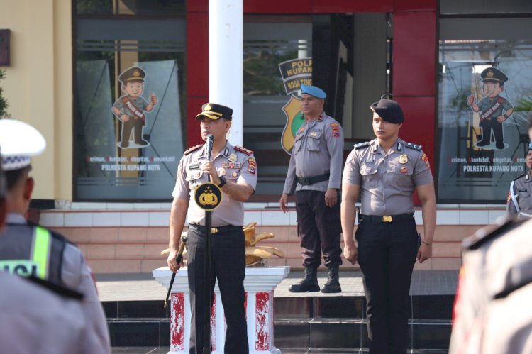 Kapolresta Kupang Kota Ingatkan Personel Jaga Integritas dan Nama Baik Institusi