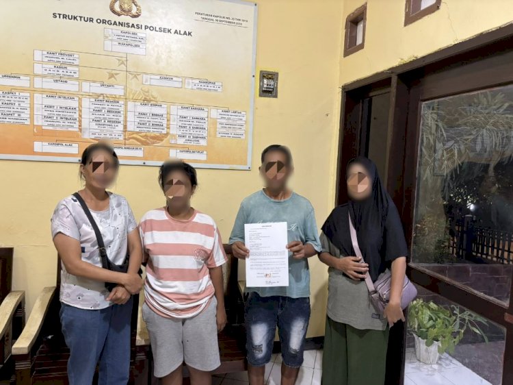 Kedepankan Pendekatan Humanis, SPKT Polsek Alak Tindak Lanjuti Aduan Perselisihan Pasutri di Namosain.