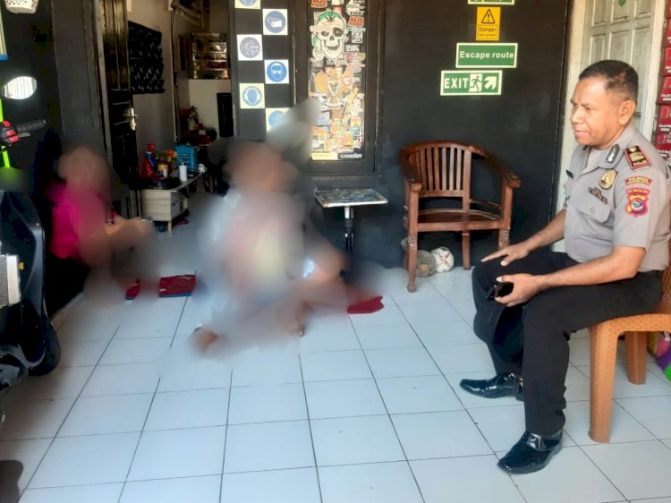 Kapolsek Kota Raja Turun Langsung Tangani Perkelahian Warga, Imbau Hindari Miras dan Musik hingga Larut Malam.