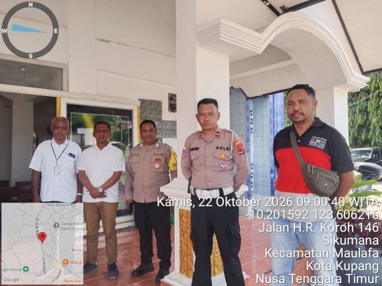 Polsek Maulafa Amankan Kegiatan ToT Gereja Ramah Disabilitas di GMIT Getsemani Sikumana