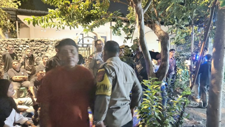 Responsif Aduan Polisi 110, Polsek Kota Lama Hentikan Musik Pesta yang Ganggu Warga Solor.