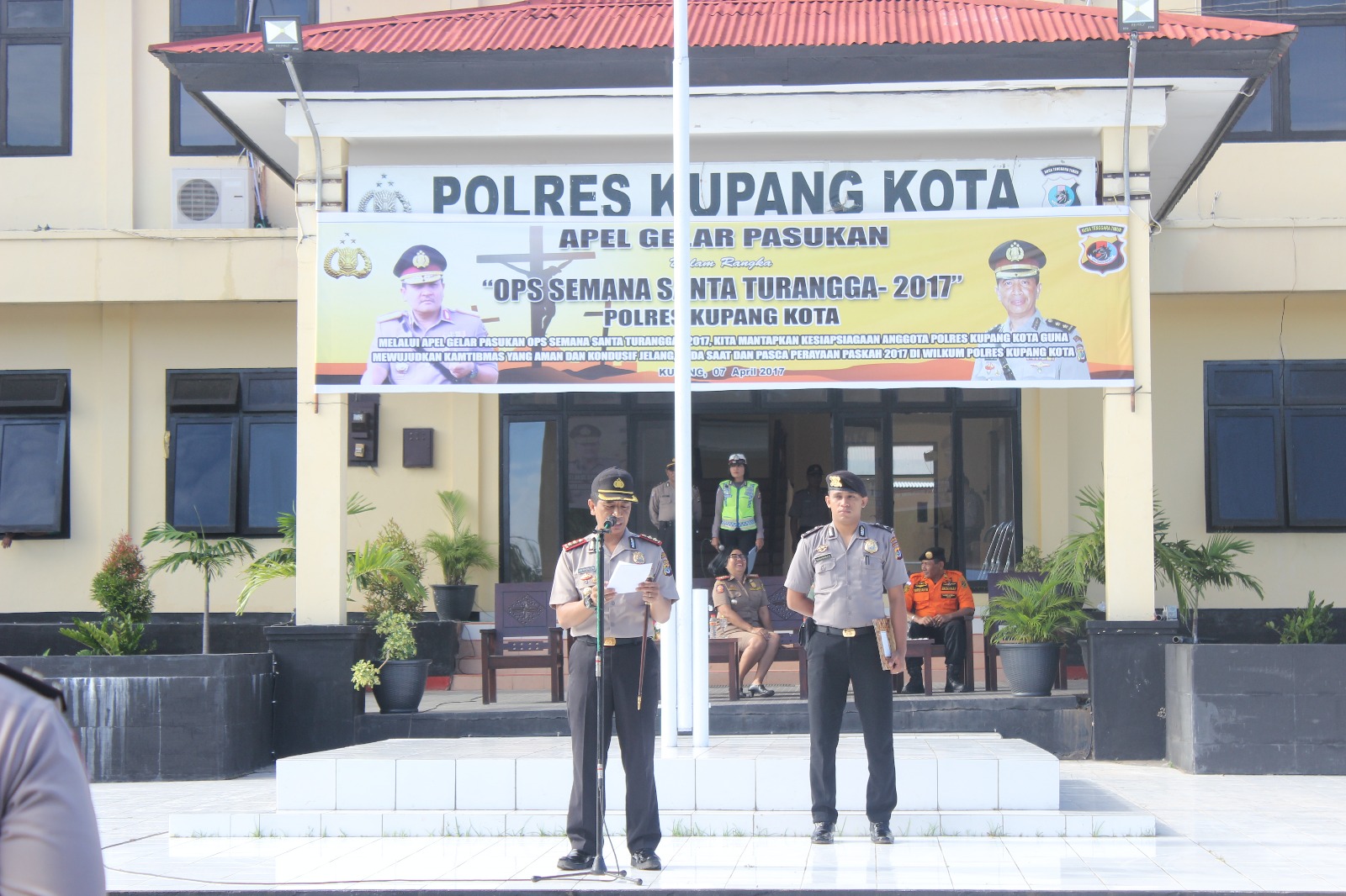 Apel Gelar Pasukan Dalam Rangka Operasi Semana Santa Turangga – 2017.
